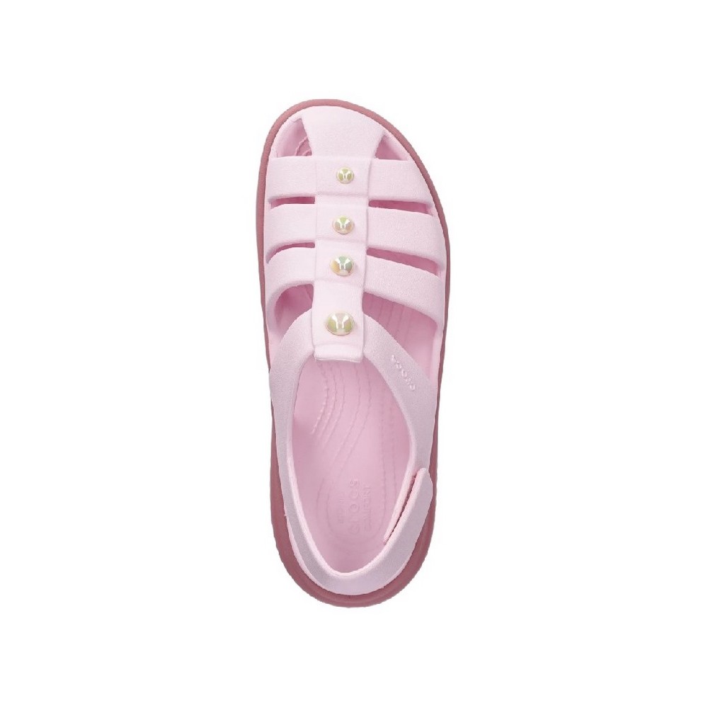CROCS STOMP FISHERMAN PEARL SANDAL ΠΕΔΙΛΟ ΓΥΝΑΙΚΕΙΟ ROSE