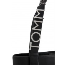 TOMMY HILFIGER TJW BOLD TOTE ΤΣΑΝΤΑ ΓΥΝΑΙΚΕΙΑ BLACK