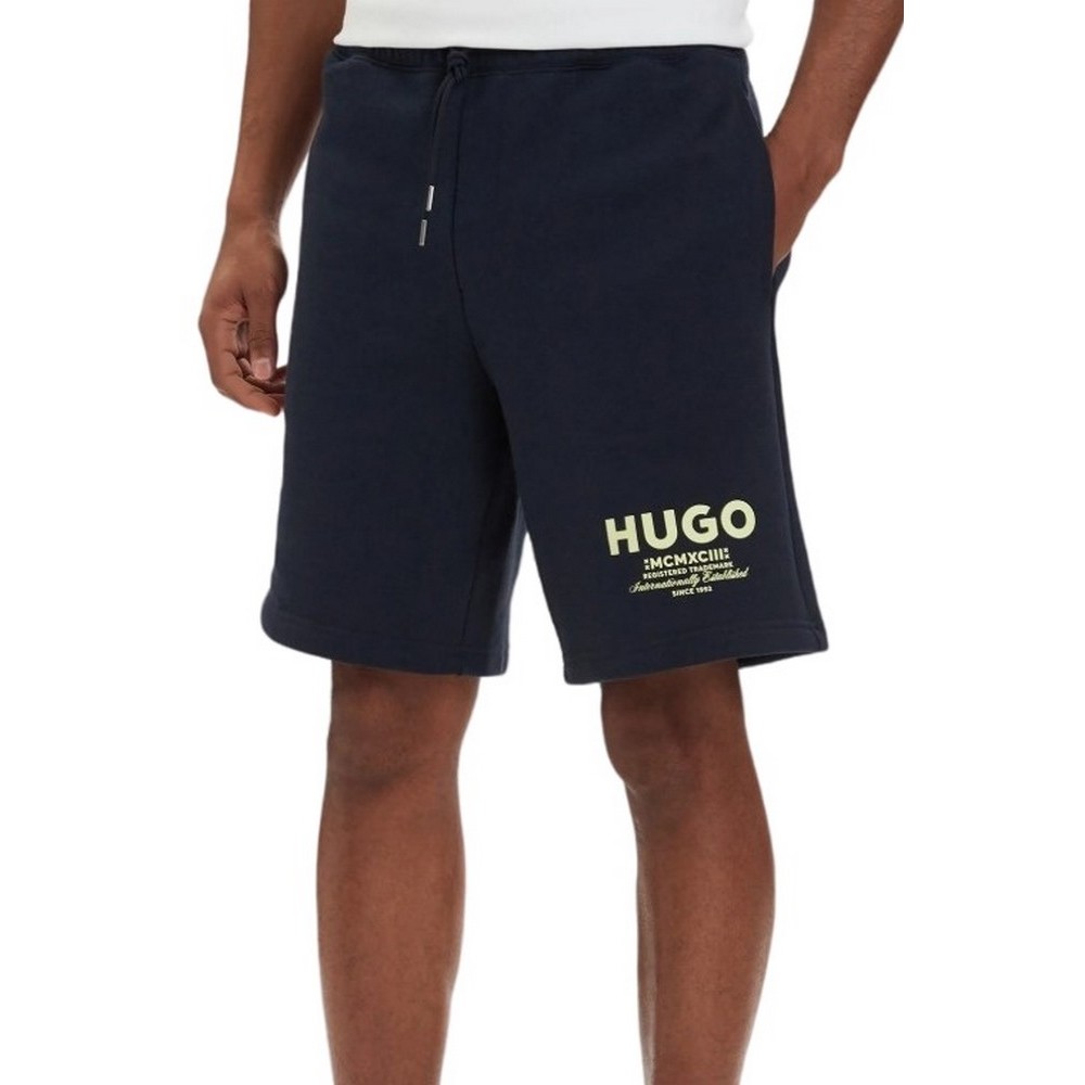 HUGO BOSS JERSEY SHORTS NOMARIO ΒΕΡΜΟΥΔΑ ΑΝΔΡΙΚΗ NAVY