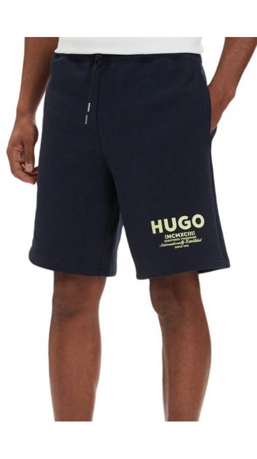 HUGO BOSS JERSEY SHORTS NOMARIO ΒΕΡΜΟΥΔΑ ΑΝΔΡΙΚΗ NAVY
