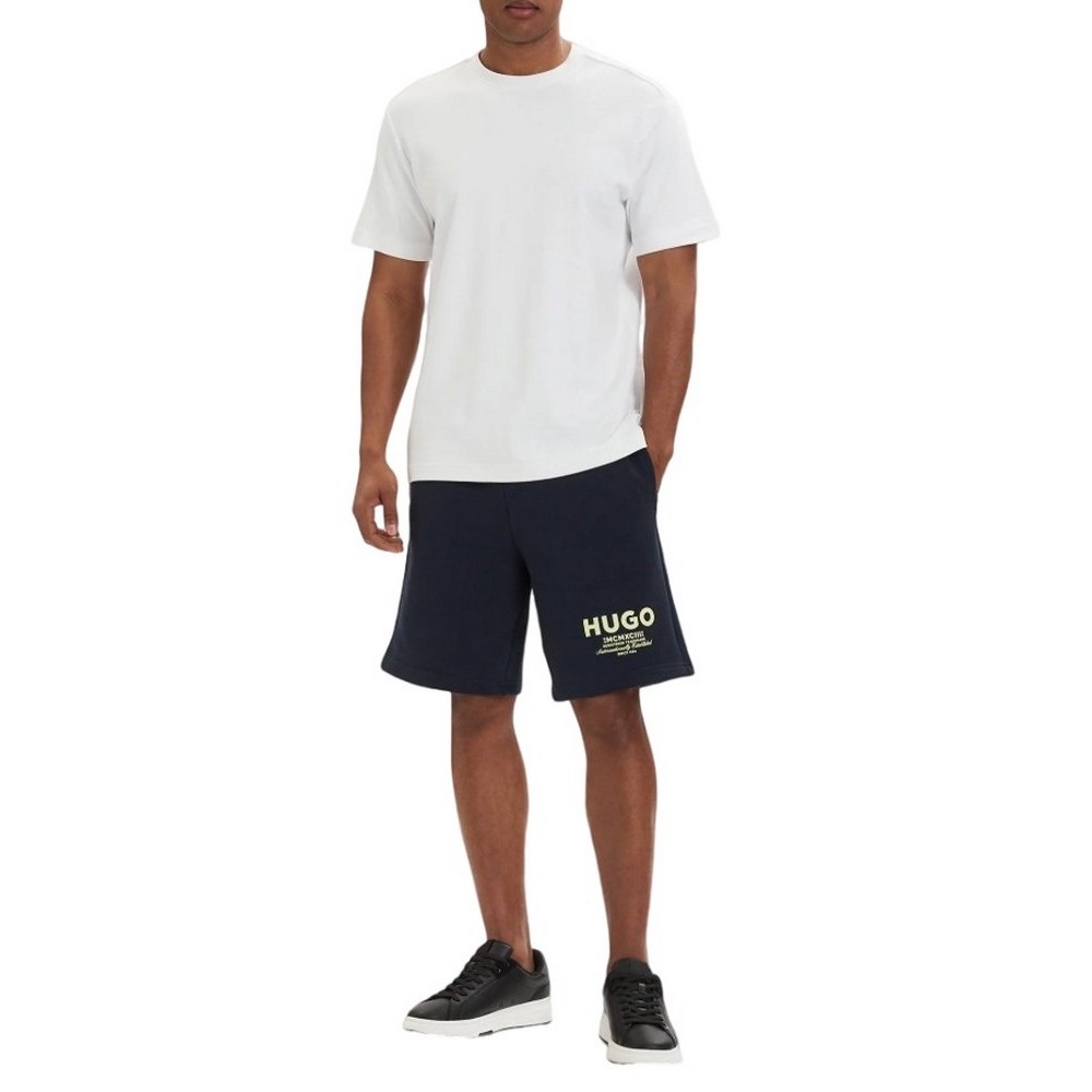 HUGO BOSS JERSEY SHORTS NOMARIO ΒΕΡΜΟΥΔΑ ΑΝΔΡΙΚΗ NAVY