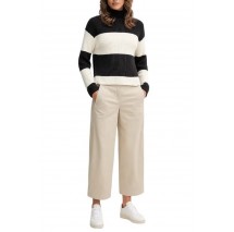 CALVIN KLEIN JEANS STRETCH COTTON TWILL BARREL LEG ΠΑΝΤΕΛΟΝΙ ΓΥΝΑΙΚΕΙΟ BEIGE