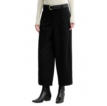 CALVIN KLEIN JEANS STRETCH COTTON TWILL BARREL LEG ΠΑΝΤΕΛΟΝΙ ΓΥΝΑΙΚΕΙΟ BLACK