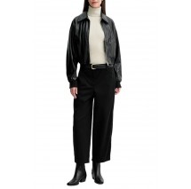 CALVIN KLEIN JEANS STRETCH COTTON TWILL BARREL LEG ΠΑΝΤΕΛΟΝΙ ΓΥΝΑΙΚΕΙΟ BLACK