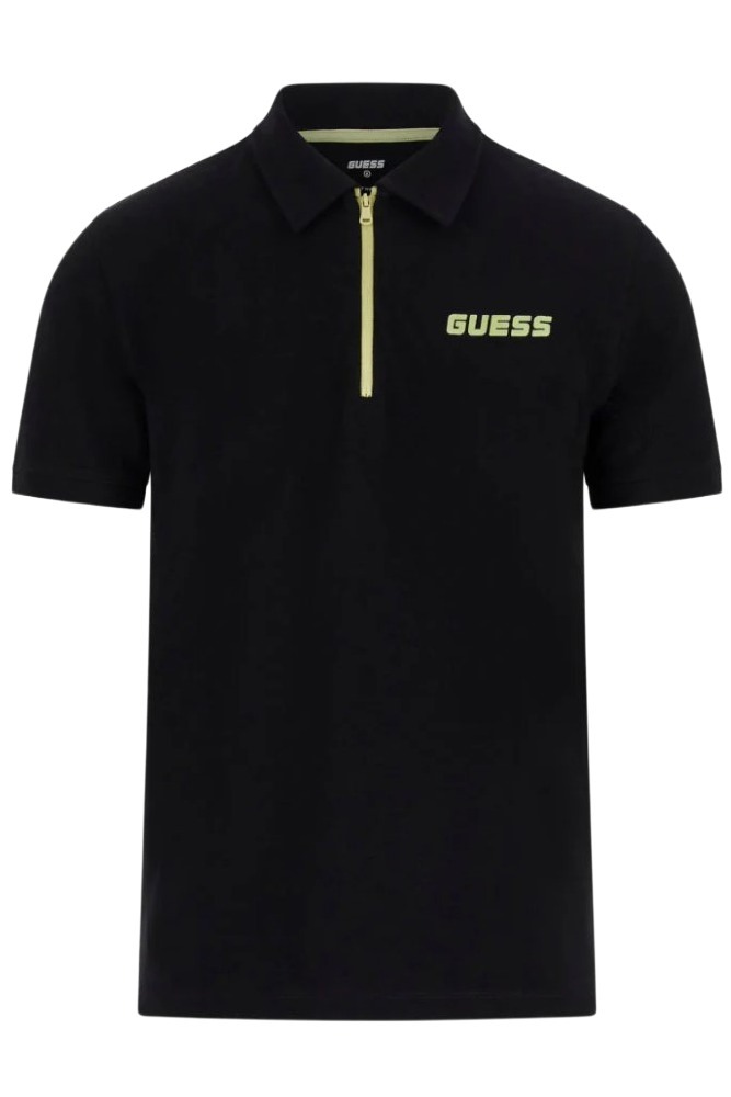 GUESS MOKI SS POLO ΜΠΛΟΥΖΑ ΑΝΔΡΙΚΗ BLACK