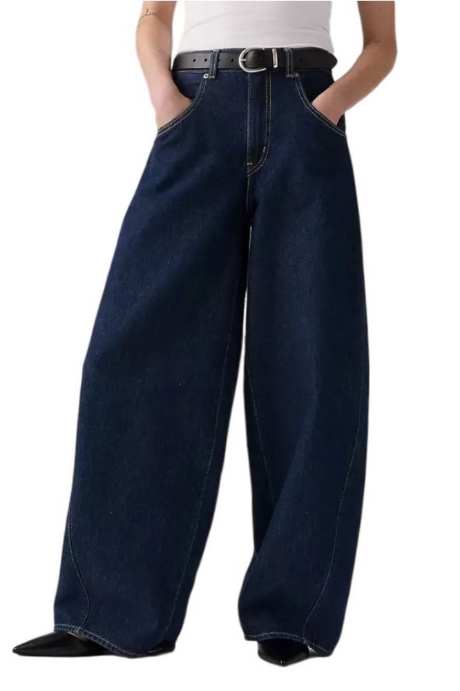 LEVIS® SUPER BAGGY BARREL JEANS ΠΑΝΤΕΛΟΝΙ ΓΥΝΑΙΚΕΙΟ DARK INDIGO