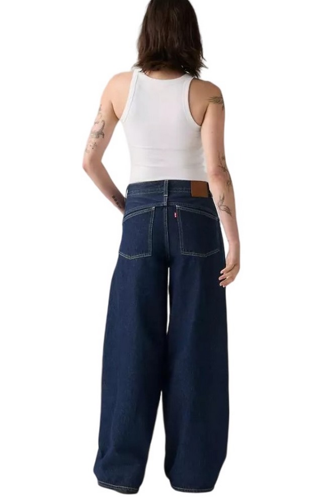 LEVIS® SUPER BAGGY BARREL JEANS ΠΑΝΤΕΛΟΝΙ ΓΥΝΑΙΚΕΙΟ DARK INDIGO