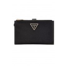 GUESS LAUREL II SLG DBL ZIP ORGNZR ΠΟΡΤΟΦΟΛΙ ΓΥΝΑΙΚΕΙΟ BLACK