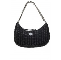 TOMMY JEANS ICONIC SHOULDER QUILTED ΤΣΑΝΤΑ ΓΥΝΑΙΚΕΙΑ BLACK