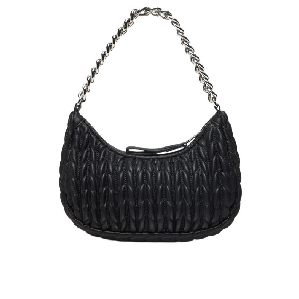 TOMMY JEANS ICONIC SHOULDER QUILTED ΤΣΑΝΤΑ ΓΥΝΑΙΚΕΙΑ BLACK