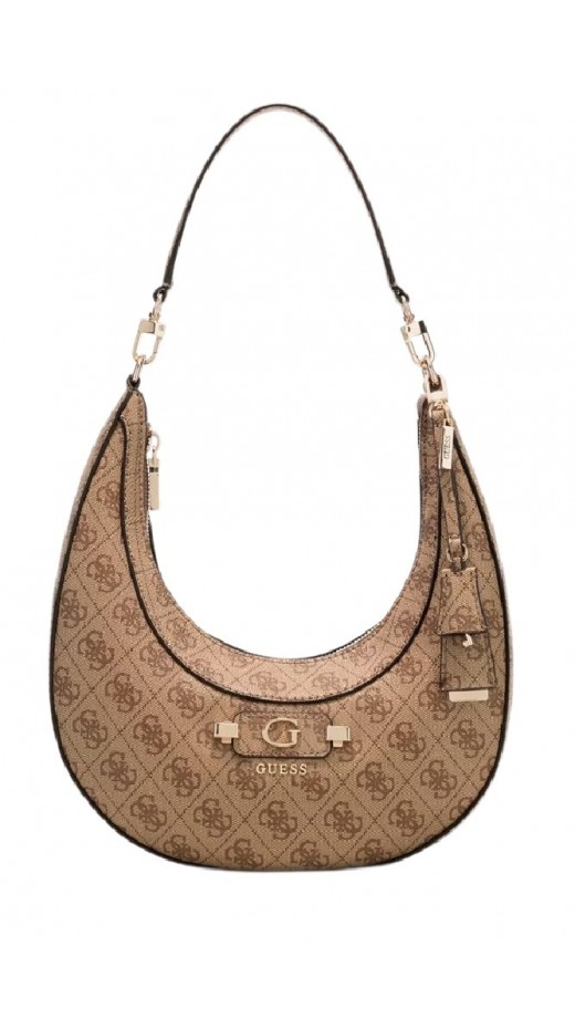 GUESS LINDSEY HOBO ΤΣΑΝΤΑ ΓΥΝΑΙΚΕΙΑ LATTE