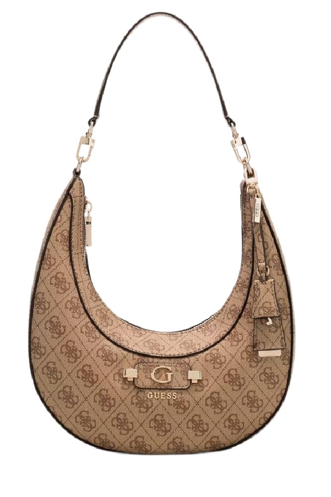 GUESS LINDSEY HOBO ΤΣΑΝΤΑ ΓΥΝΑΙΚΕΙΑ LATTE