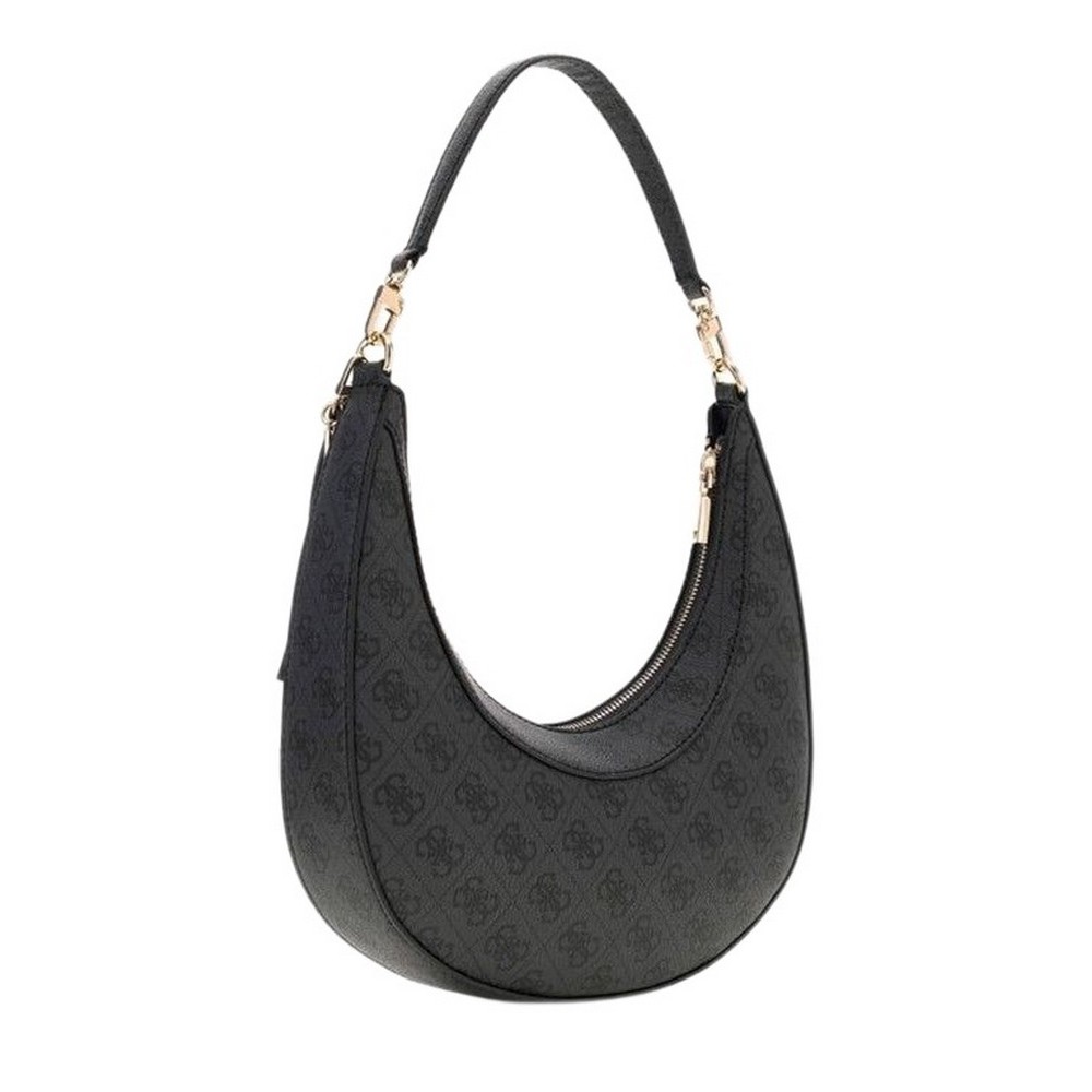 GUESS LINDSEY HOBO ΤΣΑΝΤΑ ΓΥΝΑΙΚΕΙΑ DARK GREY
