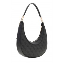 GUESS LINDSEY HOBO ΤΣΑΝΤΑ ΓΥΝΑΙΚΕΙΑ DARK GREY