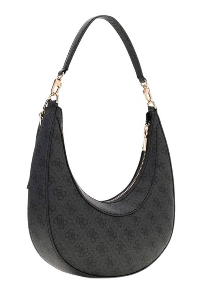 GUESS LINDSEY HOBO ΤΣΑΝΤΑ ΓΥΝΑΙΚΕΙΑ DARK GREY