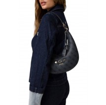GUESS LINDSEY HOBO ΤΣΑΝΤΑ ΓΥΝΑΙΚΕΙΑ DARK GREY