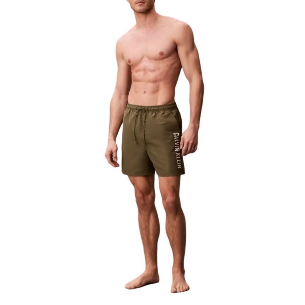 CALVIN KLEIN MEDIUM DRAWSTRING ΜΑΓΙΟ ΑΝΔΡΙΚΟ KHAKI