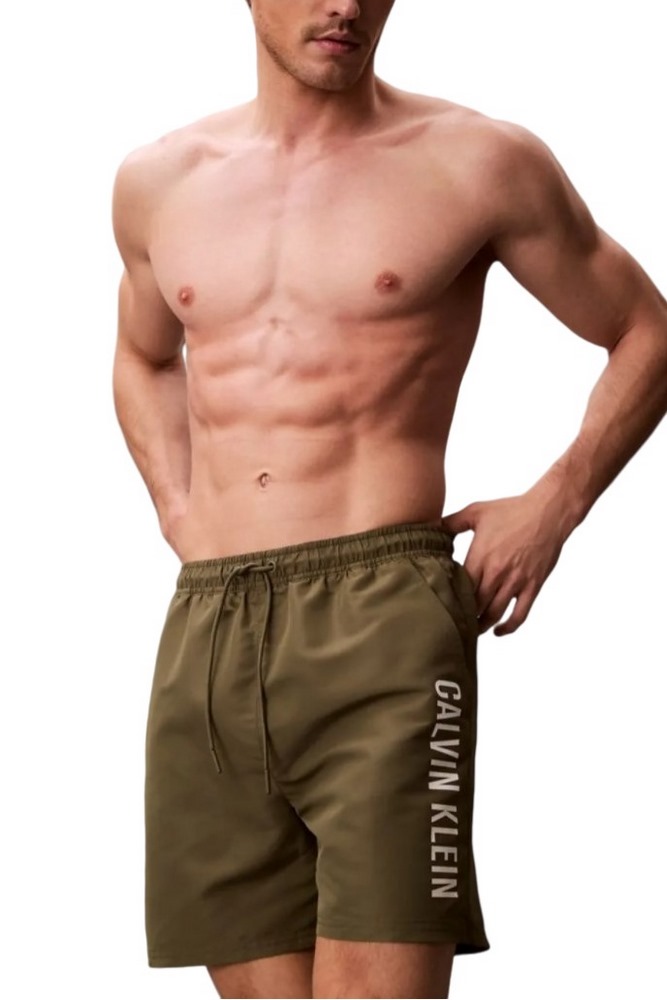 CALVIN KLEIN MEDIUM DRAWSTRING ΜΑΓΙΟ ΑΝΔΡΙΚΟ KHAKI