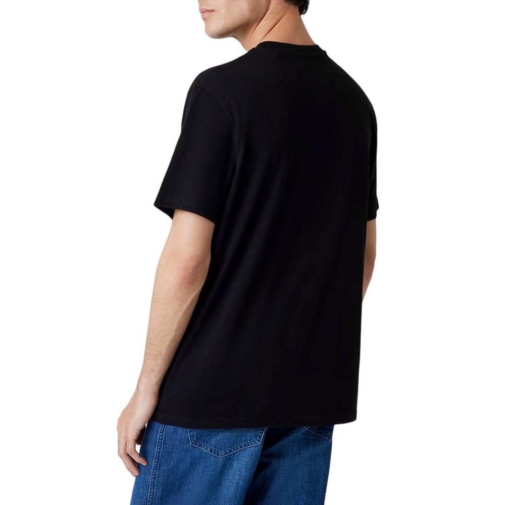 GUESS CN BOX LOGO TEE T-SHIRT ΜΠΛΟΥΖΑ ΑΝΔΡΙΚΗ BLACK