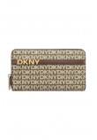 DKNY AVRIL ZIP AROUND WAL ΠΟΡΤΟΦΟΛΙ ΓΥΝΑΙΚΕΙΟ BROWN