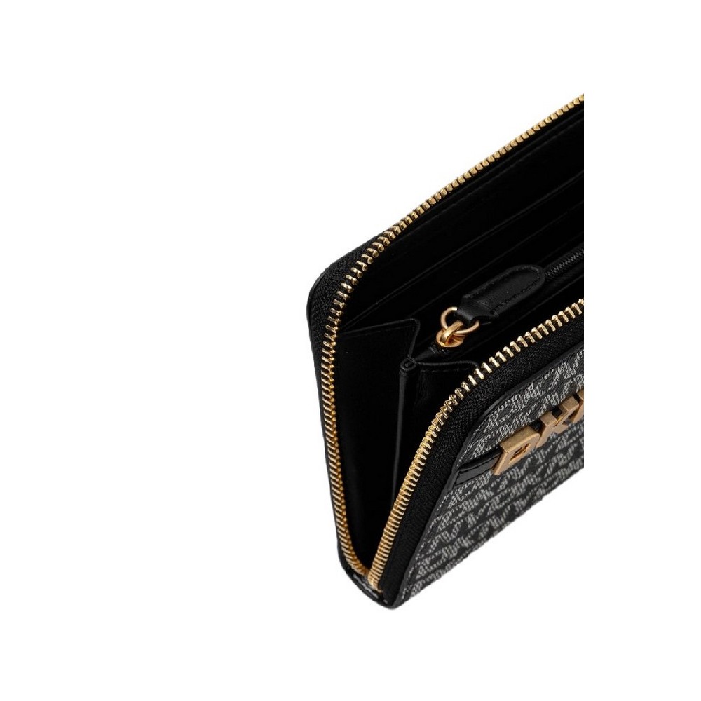 DKNY AVRIL ZIP AROUND WAL ΠΟΡΤΟΦΟΛΙ ΓΥΝΑΙΚΕΙΟ BLACK