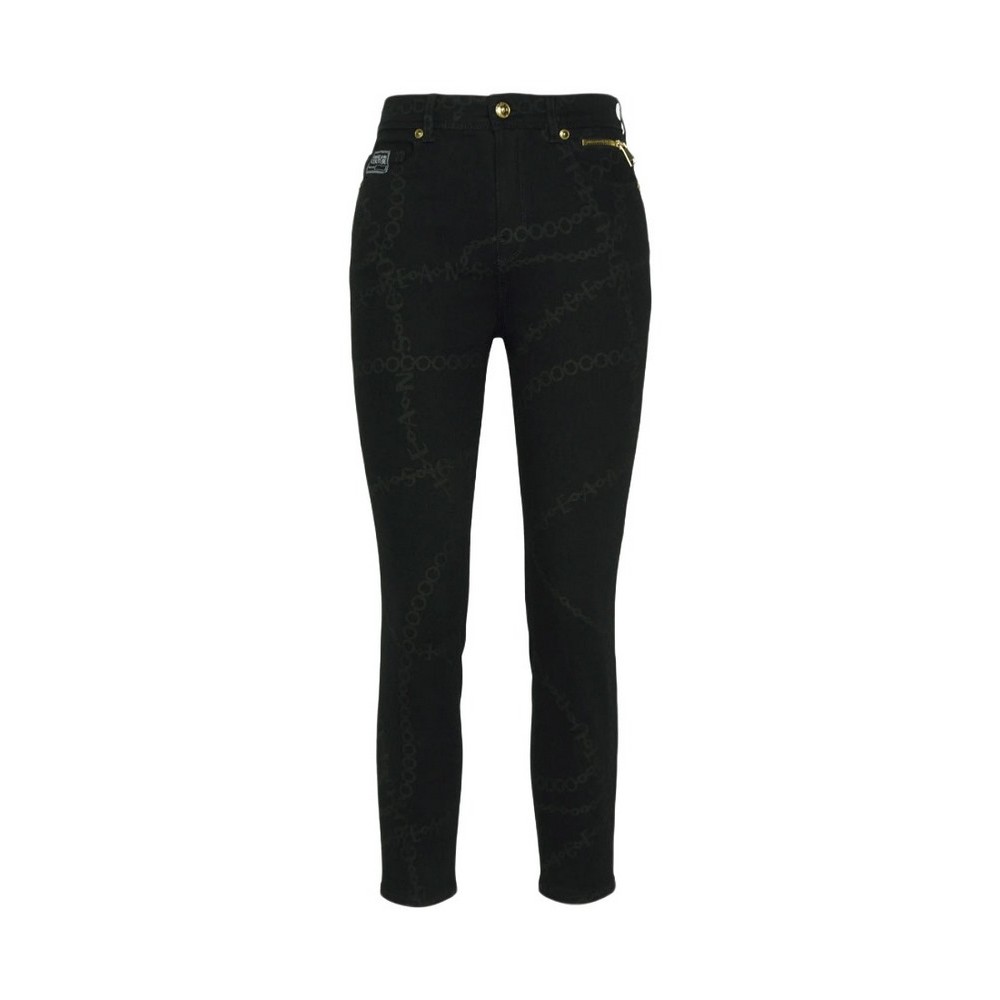 VERSACE JEANS COUTURE SKINNY CROP MARGOT ΠΑΝΤΕΛΟΝΙ ΓΥΝΑΙΚΕΙΟ BLACK