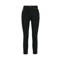 VERSACE JEANS COUTURE SKINNY CROP MARGOT ΠΑΝΤΕΛΟΝΙ ΓΥΝΑΙΚΕΙΟ BLACK