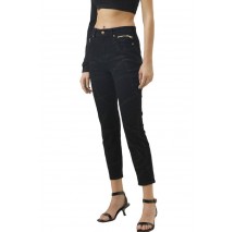 VERSACE JEANS COUTURE SKINNY CROP MARGOT ΠΑΝΤΕΛΟΝΙ ΓΥΝΑΙΚΕΙΟ BLACK