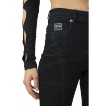 VERSACE JEANS COUTURE SKINNY CROP MARGOT ΠΑΝΤΕΛΟΝΙ ΓΥΝΑΙΚΕΙΟ BLACK