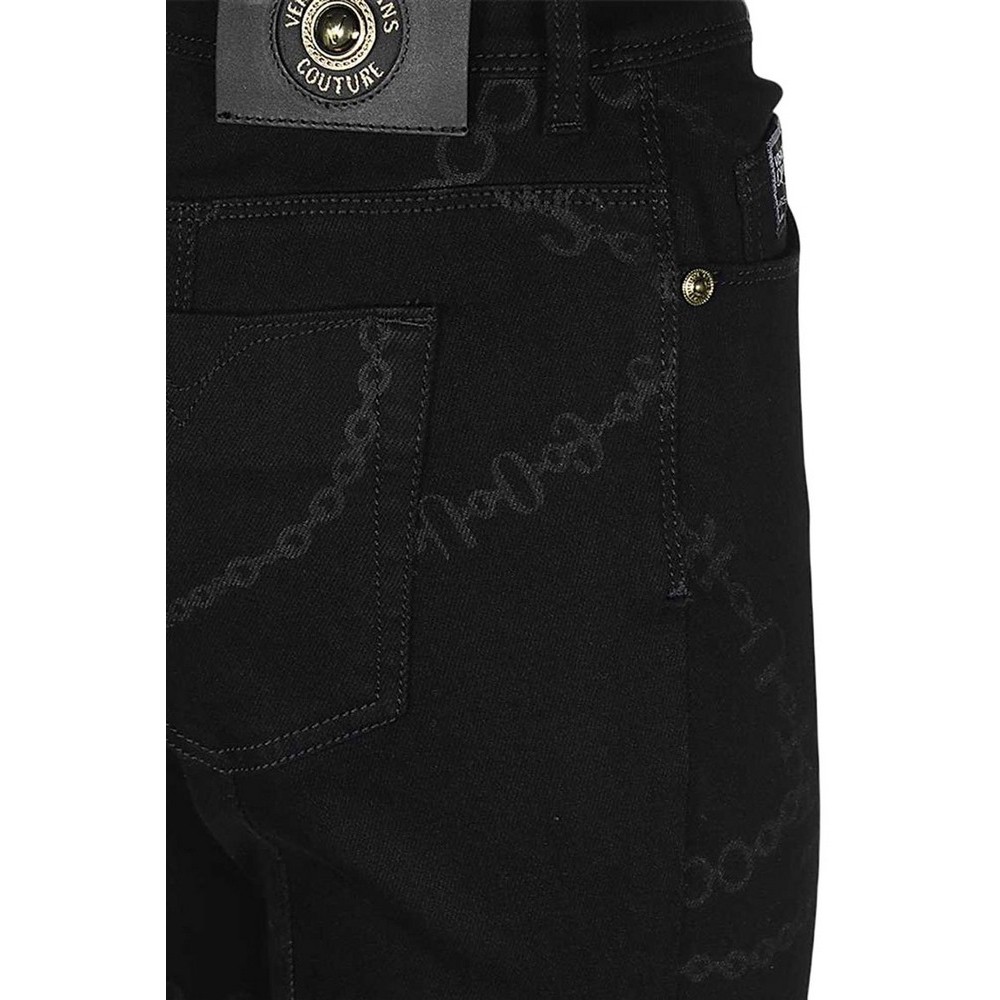 VERSACE JEANS COUTURE SKINNY CROP MARGOT ΠΑΝΤΕΛΟΝΙ ΓΥΝΑΙΚΕΙΟ BLACK