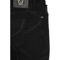 VERSACE JEANS COUTURE SKINNY CROP MARGOT ΠΑΝΤΕΛΟΝΙ ΓΥΝΑΙΚΕΙΟ BLACK