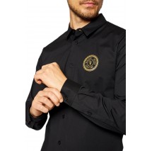 ΠΟΥΚΑΜΙΣΟ Μ/Μ  ΑΝΔΡΙΚΟ VERSACE JEANS COUTURE BLACK
