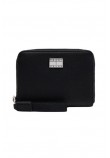 TOMMY JEANS AMERICAN COOL MED ZA ΠΟΡΤΟΦΟΛΙ ΓΥΝΑΙΚΕΙΟ BLACK