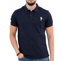 U.S.POLO ASSN FLYN 000272 CBP5 POLO T-SHIRT ΜΠΛΟΥΖΑ ΑΝΔΡΙΚΗ NAVY