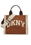 DKNY HADLEE SM TOTE HANDBAG ΤΣΑΝΤΑ ΓΥΝΑΙΚΕΙΑ TAN