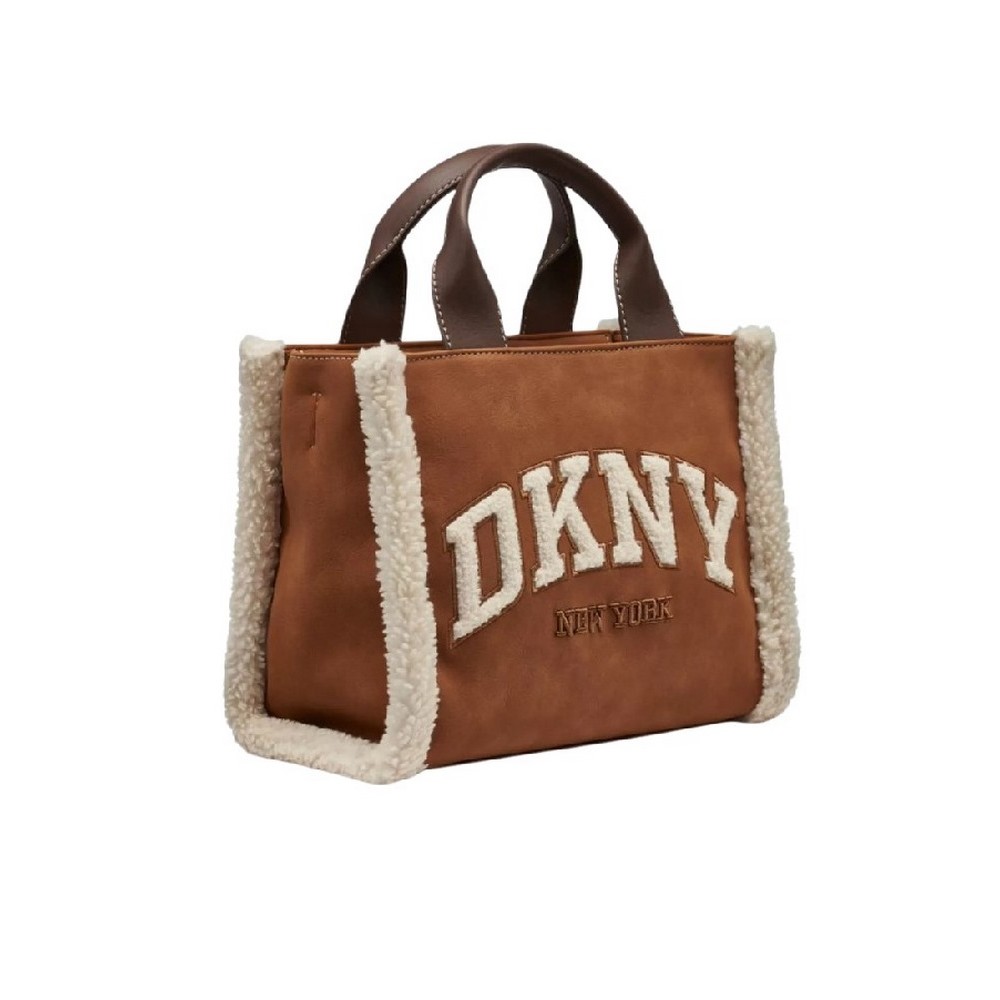 DKNY HADLEE SM TOTE HANDBAG ΤΣΑΝΤΑ ΓΥΝΑΙΚΕΙΑ TAN