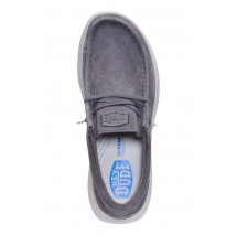 HEY DUDE WALLY COMF SUEDE 41975  ΠΑΠΟΥΤΣΙ ΑΝΔΡΙΚΟ GREY
