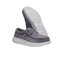 HEY DUDE WALLY COMF SUEDE 41975  ΠΑΠΟΥΤΣΙ ΑΝΔΡΙΚΟ GREY