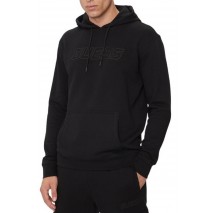 GUESS ALDWIN NEW HOODIE ΦΟΥΤΕΡ ΜΠΛΟΥΖΑ ΑΝΔΡΙΚΗ BLACK