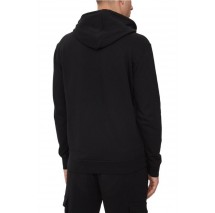 GUESS ALDWIN NEW HOODIE ΦΟΥΤΕΡ ΜΠΛΟΥΖΑ ΑΝΔΡΙΚΗ BLACK