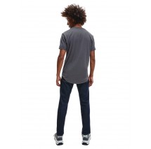CALVIN KLEIN JEANS BADGE TURN UP SLEEVE T-SHIRT ΑΝΤΡΙΚΟ GREY CALVIN KLEIN JEANS BADGE TURN UP SLEEVE T-SHIRT ΑΝΤΡΙΚΟ GREY
