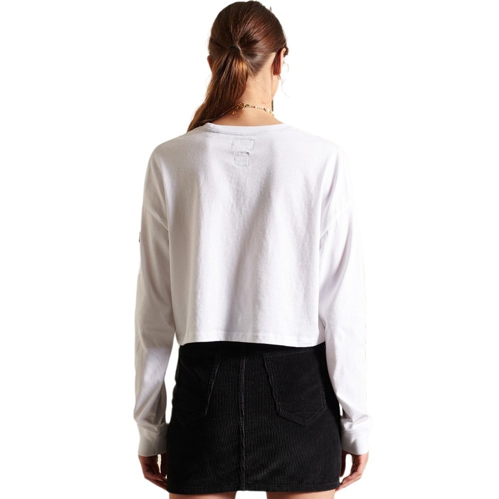 ΜΠΛΟΥΖΑ Μ/Μ ΓΥΝΑΙΚΕΙΑ SUPERDRY WHITE ΜΠΛΟΥΖΑ Μ/Μ ΓΥΝΑΙΚΕΙΑ SUPERDRY WHITE