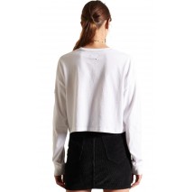 ΜΠΛΟΥΖΑ Μ/Μ ΓΥΝΑΙΚΕΙΑ SUPERDRY WHITE ΜΠΛΟΥΖΑ Μ/Μ ΓΥΝΑΙΚΕΙΑ SUPERDRY WHITE