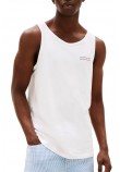 TOMMY JEANS SLIM ENTRY GRAPHIC TANK EXT ΑΜΑΝΙΚΗ ΜΠΛΟΥΖΑ ΑΝΔΡΙΚΗ ECRU