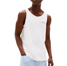 TOMMY JEANS SLIM ENTRY GRAPHIC TANK EXT ΑΜΑΝΙΚΗ ΜΠΛΟΥΖΑ ΑΝΔΡΙΚΗ ECRU