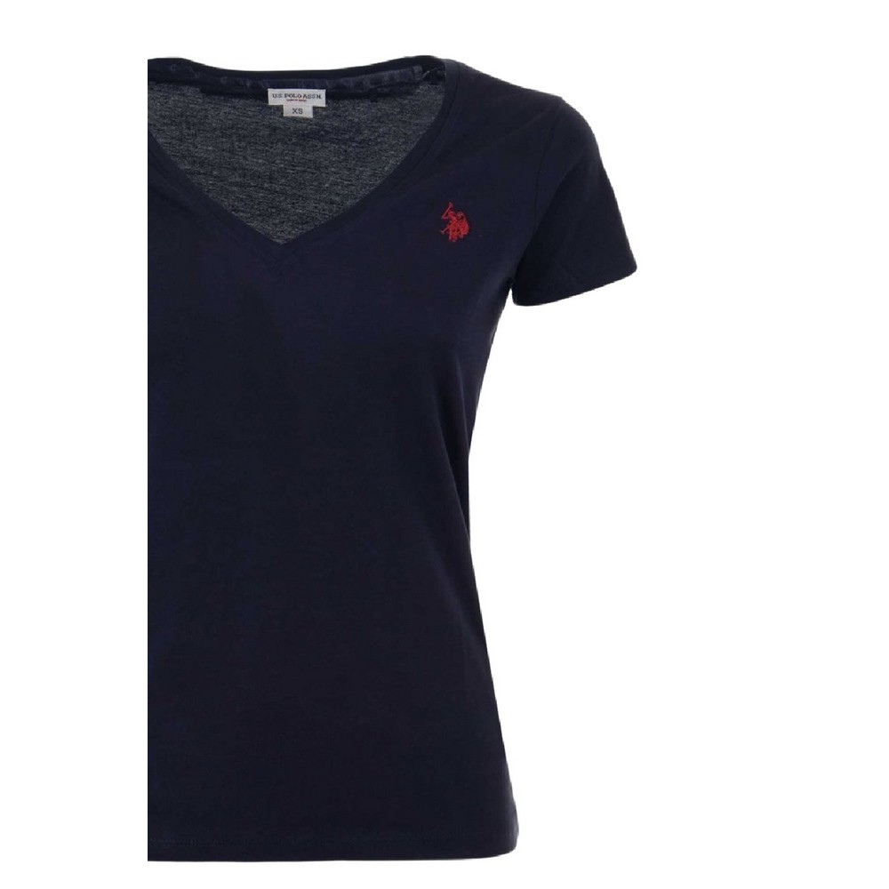 U.S.POLO ASSN BELL 000149 EH03 L.J. SHORT SLEEVES T SHIRT ΜΠΛΟΥΖΑ ΓΥΝΑΙΚΕΙΑ NAVY