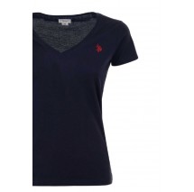 U.S.POLO ASSN BELL 000149 EH03 L.J. SHORT SLEEVES T SHIRT ΜΠΛΟΥΖΑ ΓΥΝΑΙΚΕΙΑ NAVY