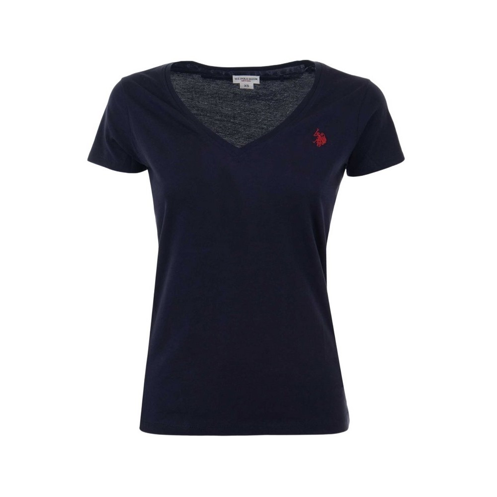 U.S.POLO ASSN BELL 000149 EH03 L.J. SHORT SLEEVES T SHIRT ΜΠΛΟΥΖΑ ΓΥΝΑΙΚΕΙΑ NAVY