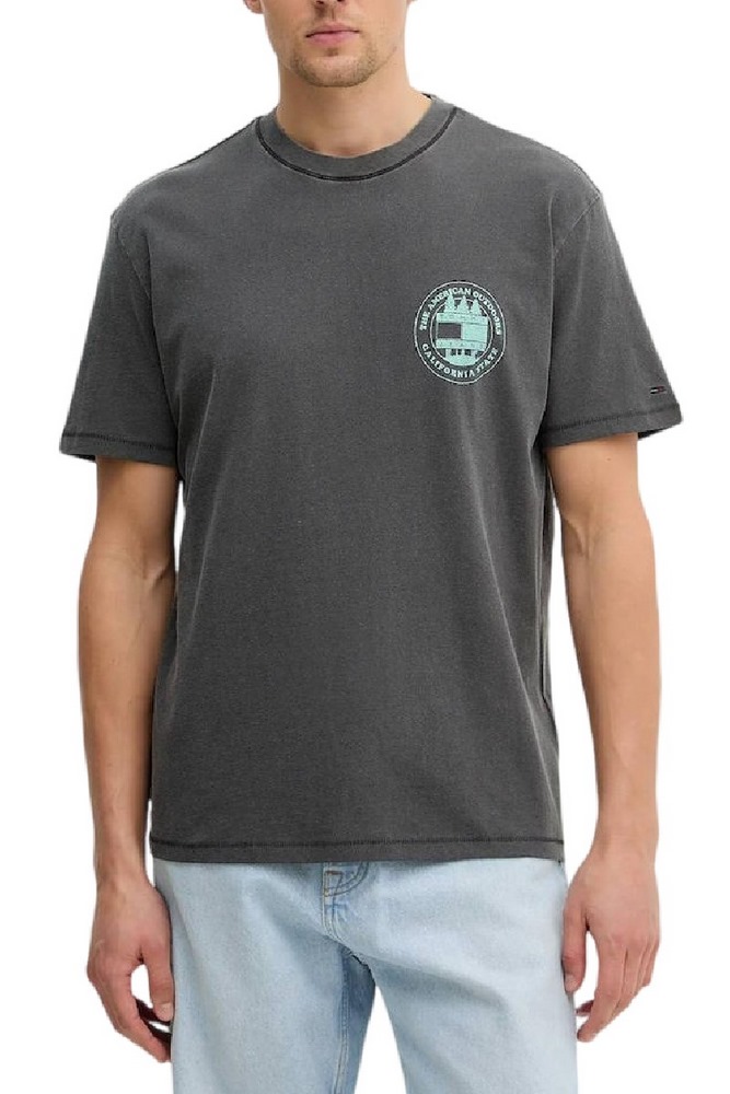 TOMMY JEANS RLX OUTDOOR T-SHIRT ΜΠΛΟΥΖΑ ΑΝΔΡΙΚΗ BLACK