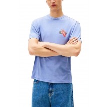 TOMMY JEANS RLX OUTDOOR T-SHIRT ΜΠΛΟΥΖΑ ΑΝΔΡΙΚΗ BLUE